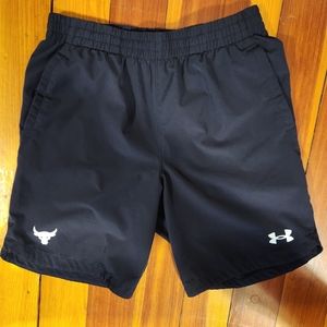 Under Armour youth large (14-16) black shorts
